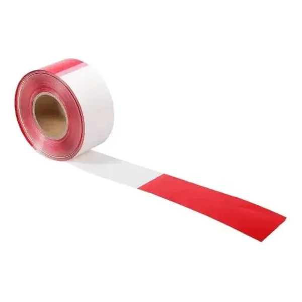 Rood/wit afzetlint 500 meter