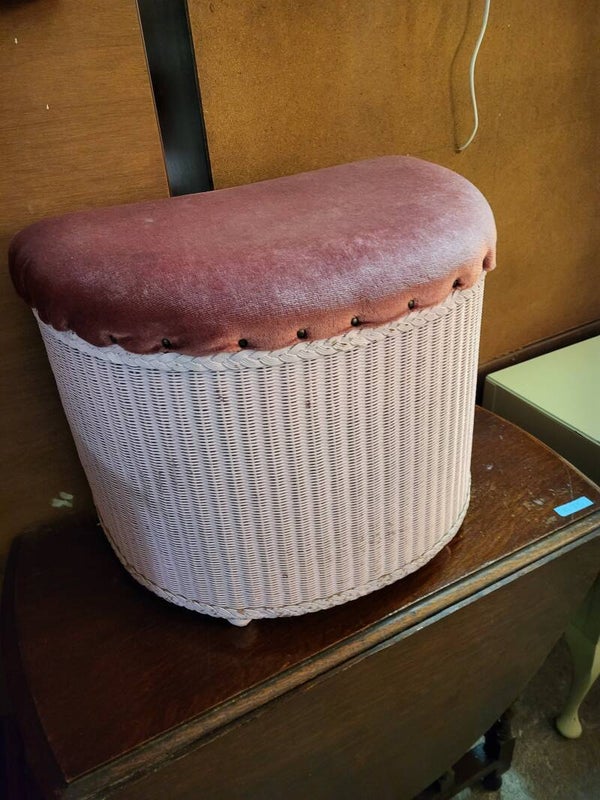 Half moon ottoman