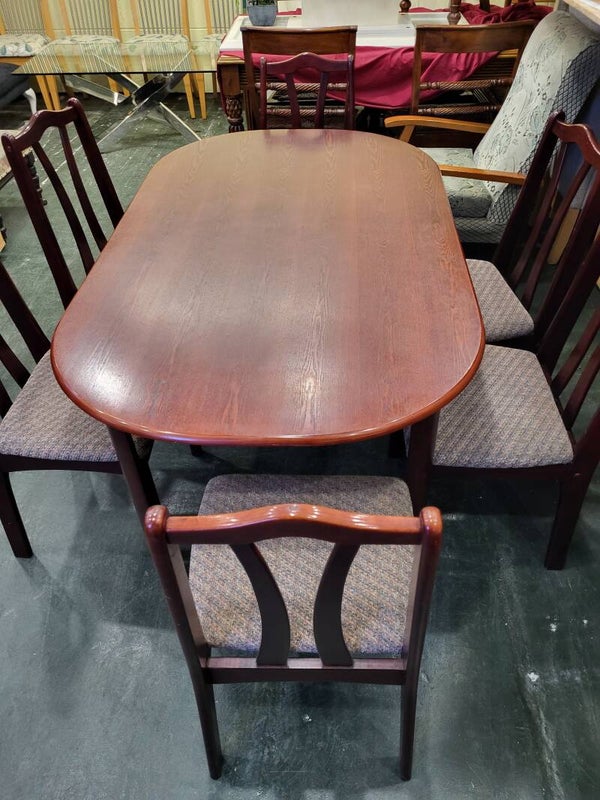 Dining Table and six chairs