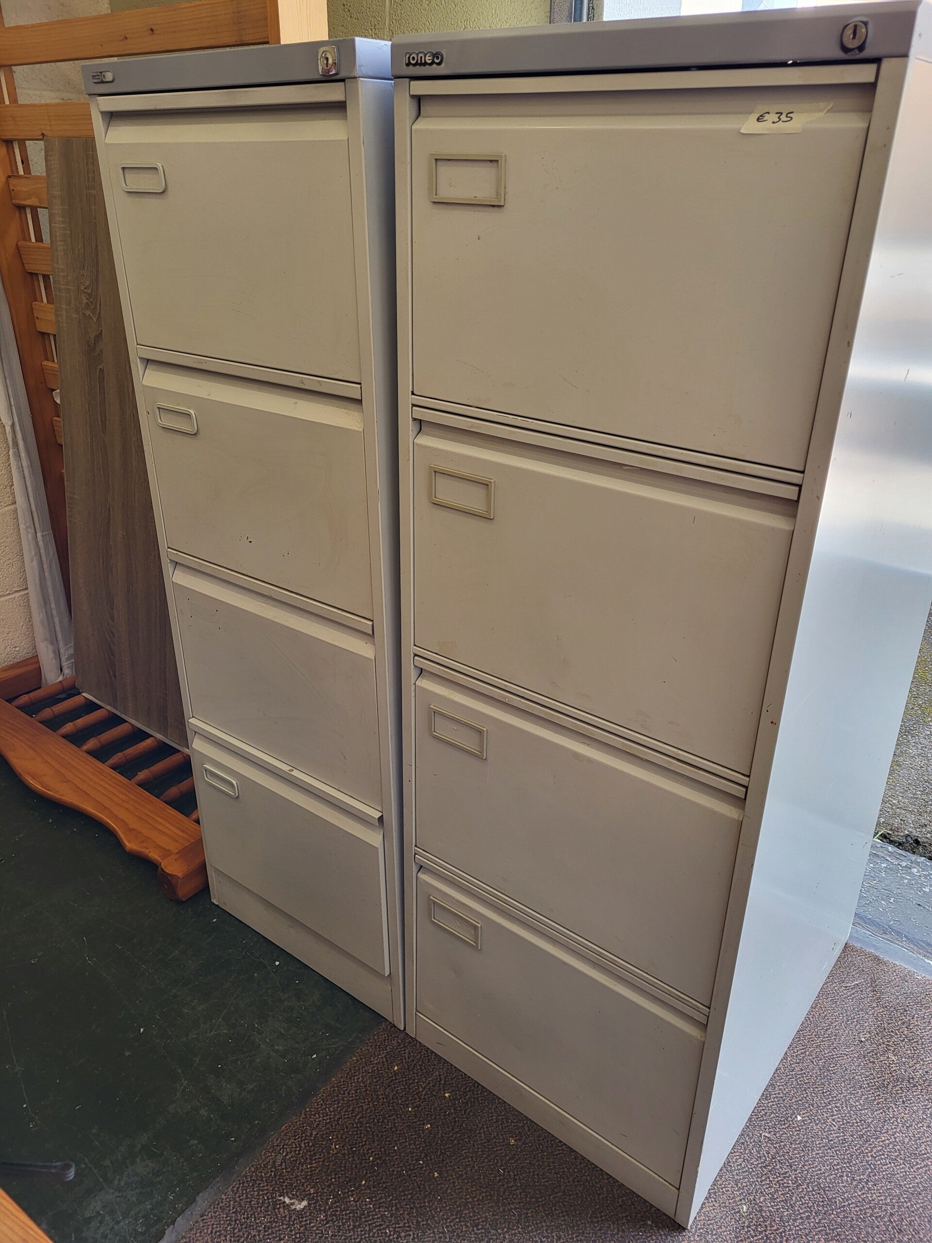 Four Drawer Filing Cabinets