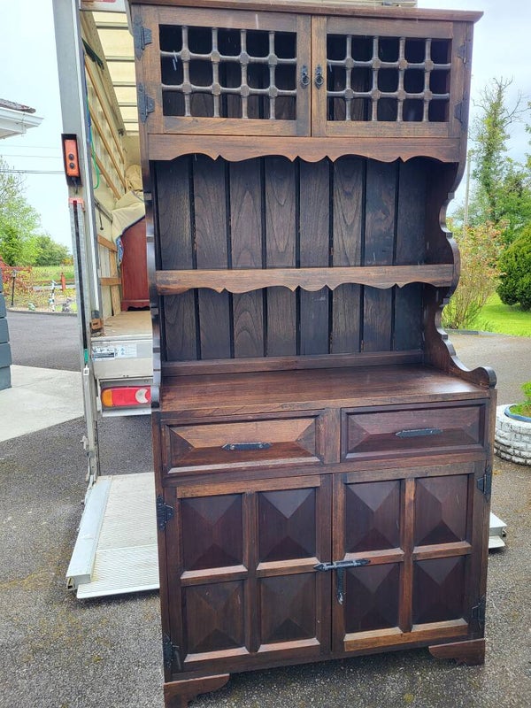 Tall oak Dresser