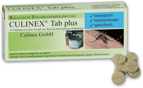 Culinex Tab plus compresse BTI (Bacillus thuringiensis israelensis)