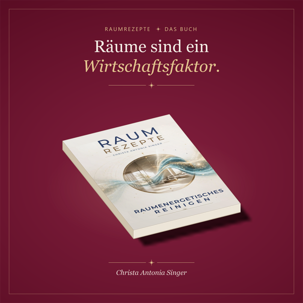 RAUMREZEPTE  Raumenergetisches Reinigen als Taschenbuch!