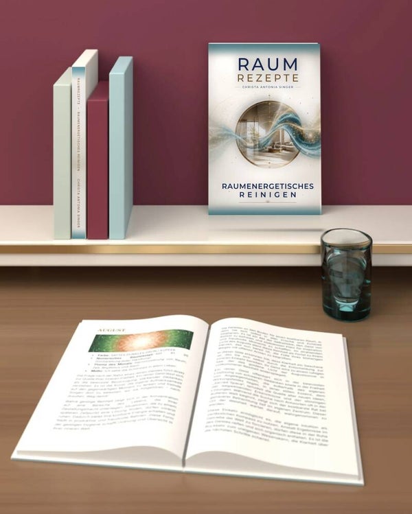 RAUMREZEPTE  Raumenergetisches Reinigen als elegantes Hardcover Buch
