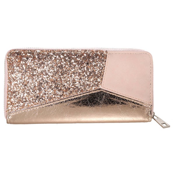 Portemonnee Glitter & Glamour Roze