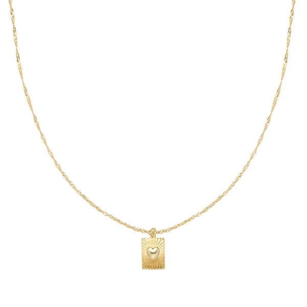 Necklace Show me Love gold