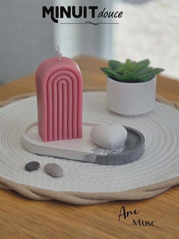 Bougie "Arc" • Musc