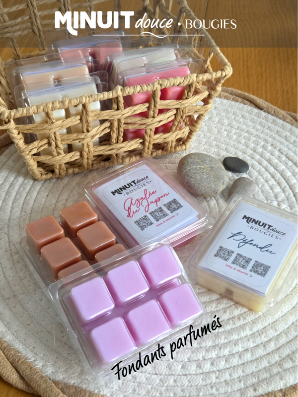 Fondants parfumés "fleurs & élégance"