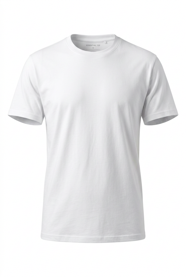 3 white tees