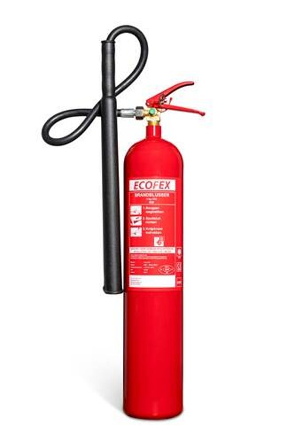 ECOFEX K5-EF koolzuursneeuwblusser 5 kg (Staal) 89B