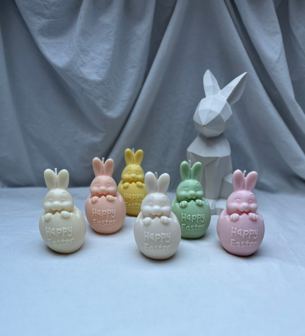 "Happy Easter" Kaars