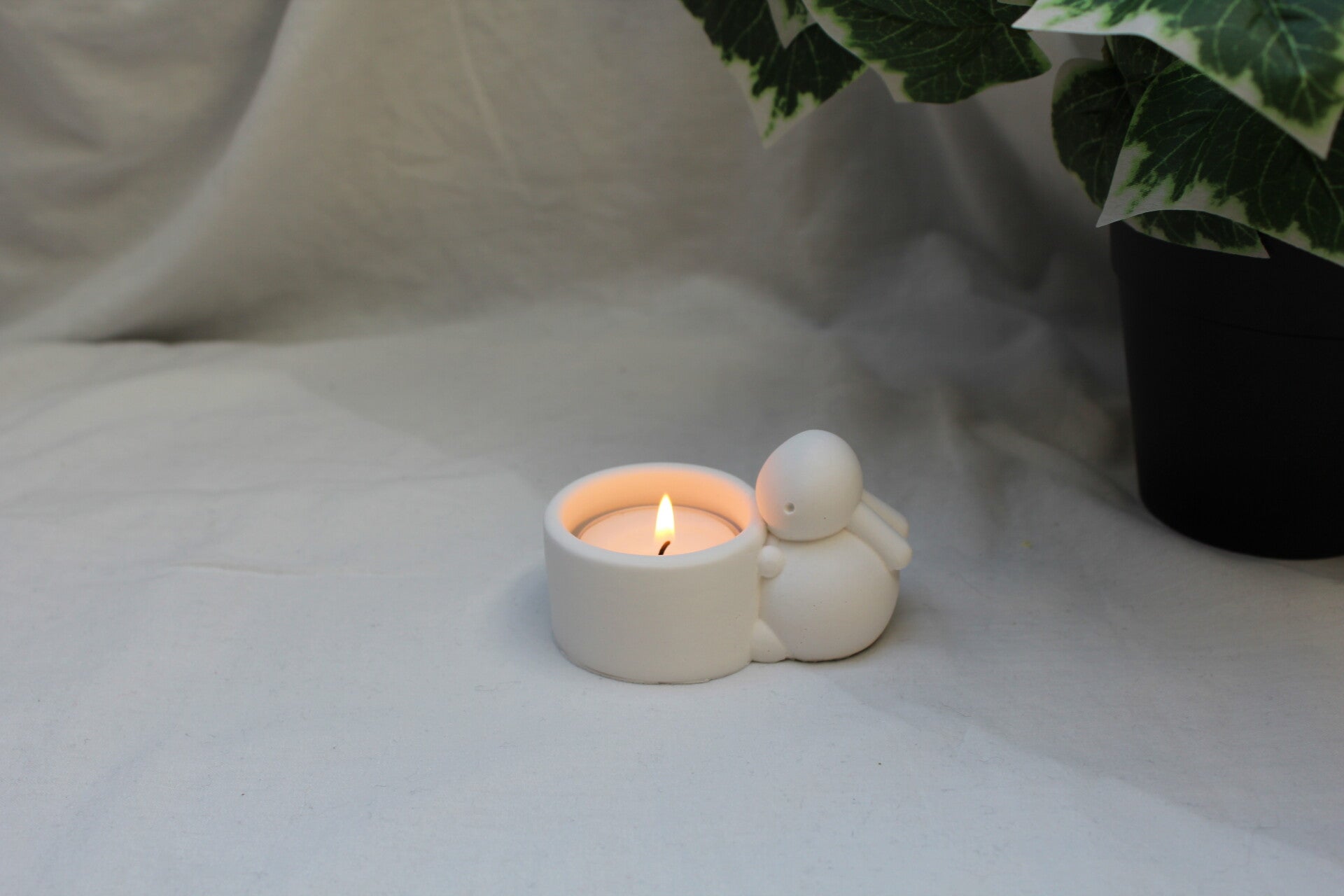 Theelichthouder konijntje