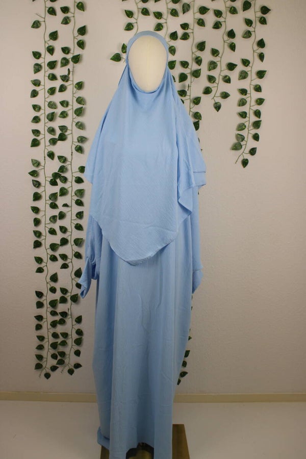 Carla – Abaya mit zweilagigem Khimar