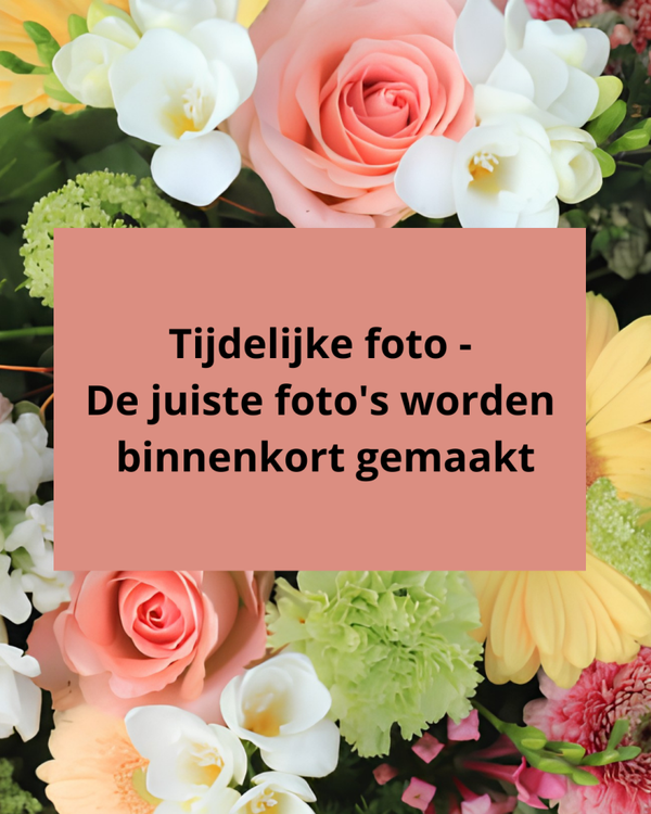 Puur wit (witte rozen)