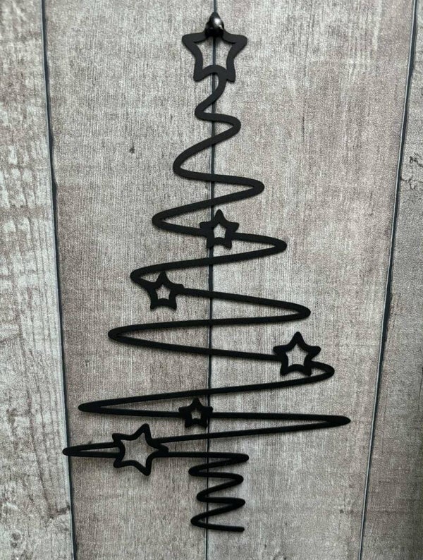 Metalen kerstboom om op te hangen