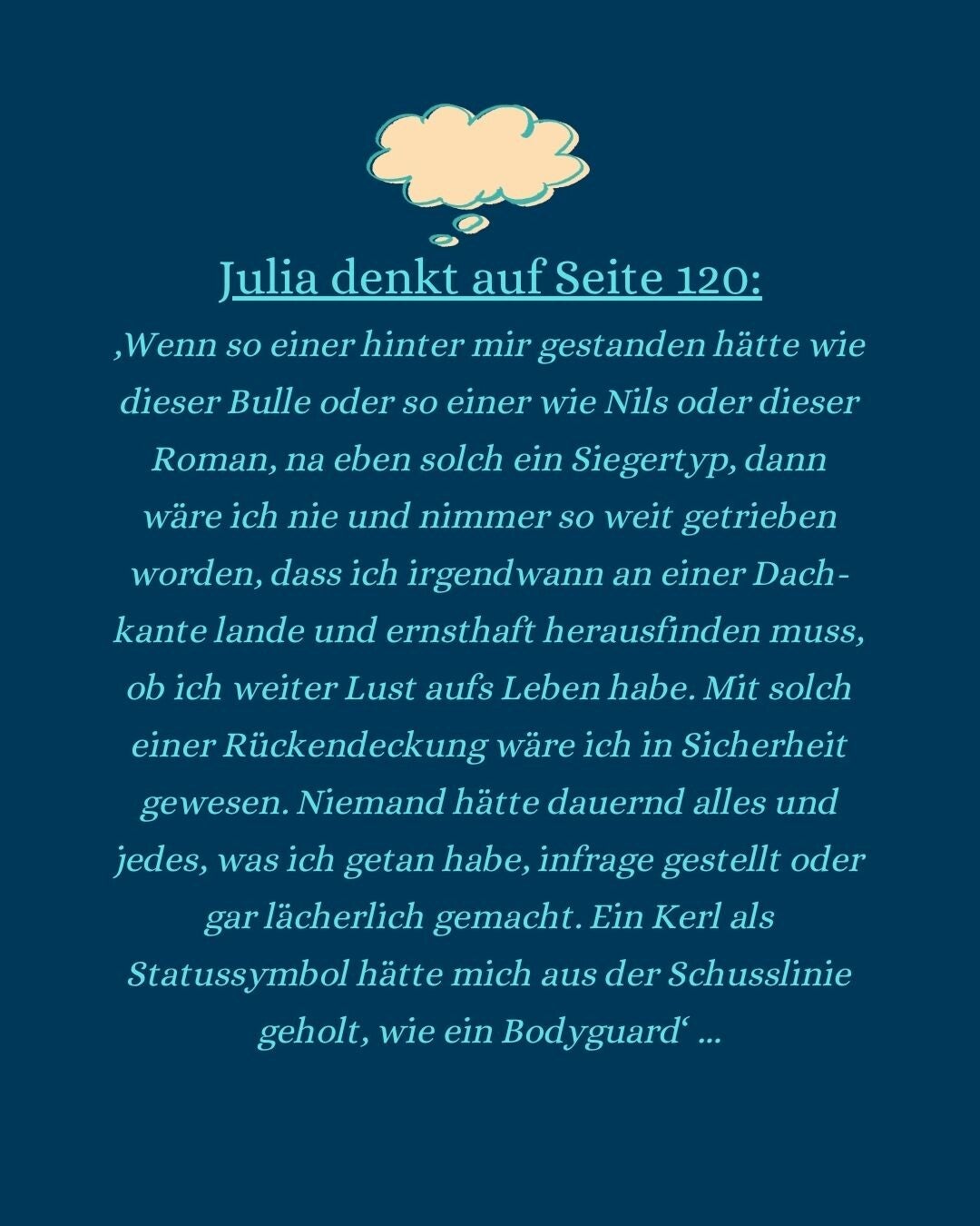 Text: Ausschnitt aus dem Roman von Seite 120 - Bilder: + Buchcover + Logo BVK impulse