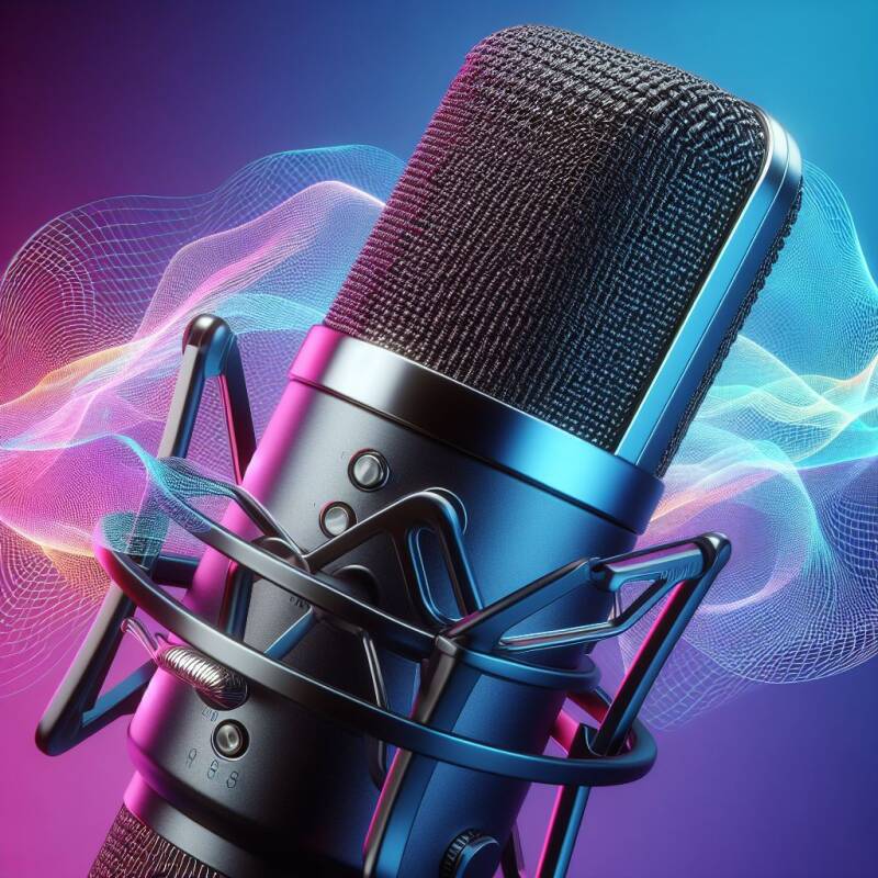 Mikrofon - KI generiertes Bild