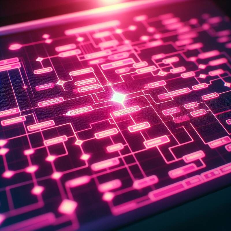 ki- generiertes Bild eines elektrischen Schaltplans