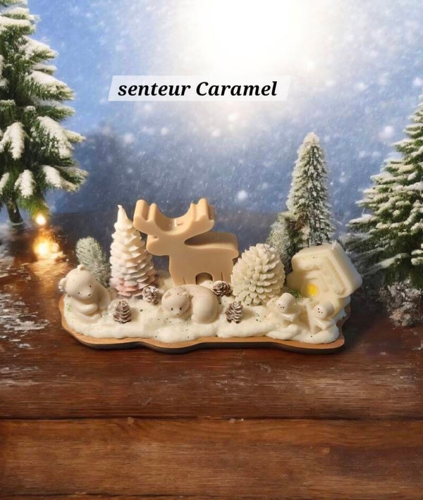 Centre de table bougies