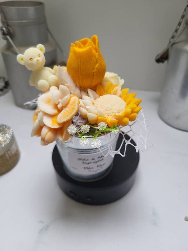 Fondants bougie cire de soja