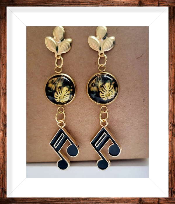 clous d'oreilles  dorés