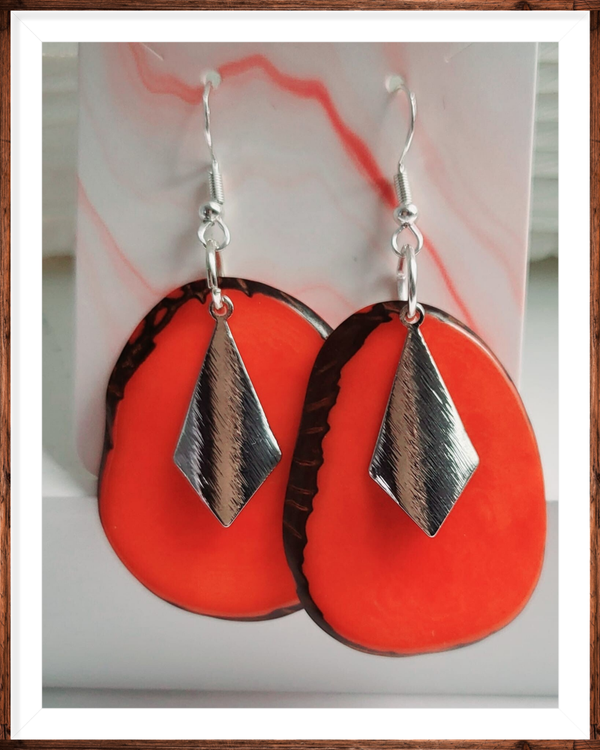 Boucles d’oreilles argentées