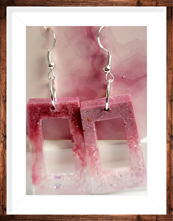 Boucles d’oreilles argentées