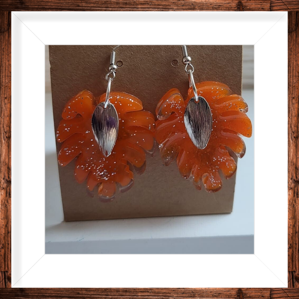 boucles oreilles argentées
