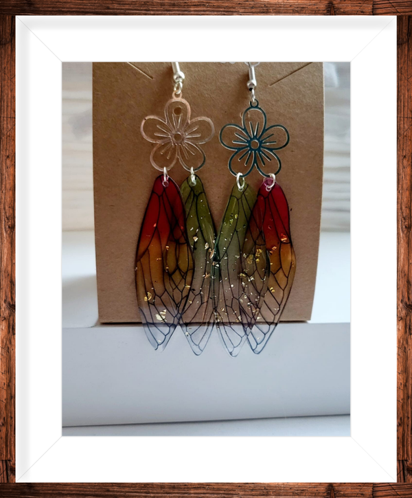 boucles oreilles argentées (possibilité de recommander  légèrement différente))