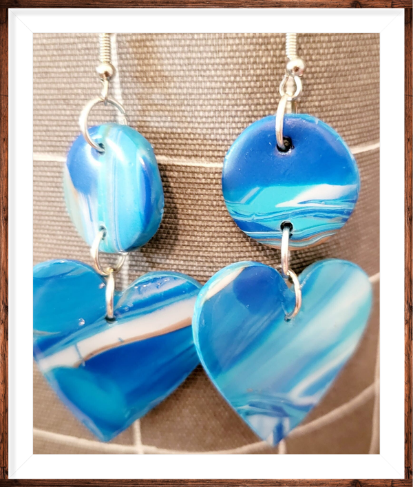 boucles d' oreilles  argentées