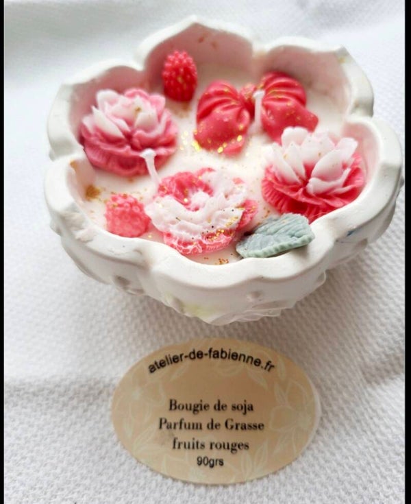 Coupe bougie et fondants  en cire de soja