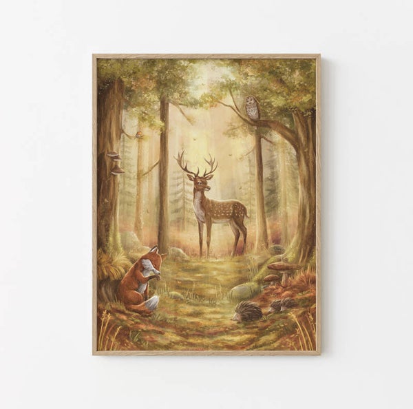 ''Wonderbos'' Poster A3 - wholesale