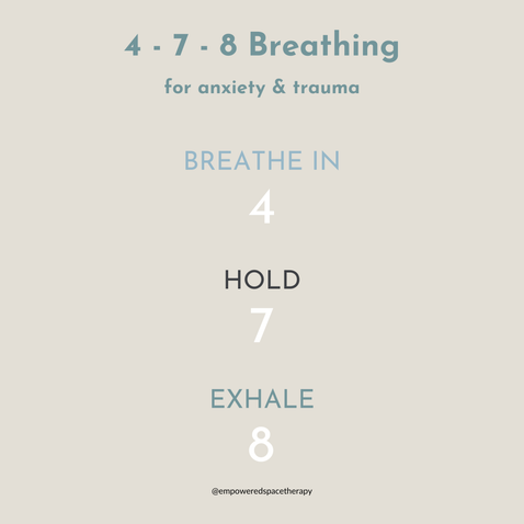 breathing strategy for trauma and anxiety, breathing technique to relax