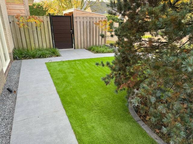 Kunstgras onderhoud borstelmachine