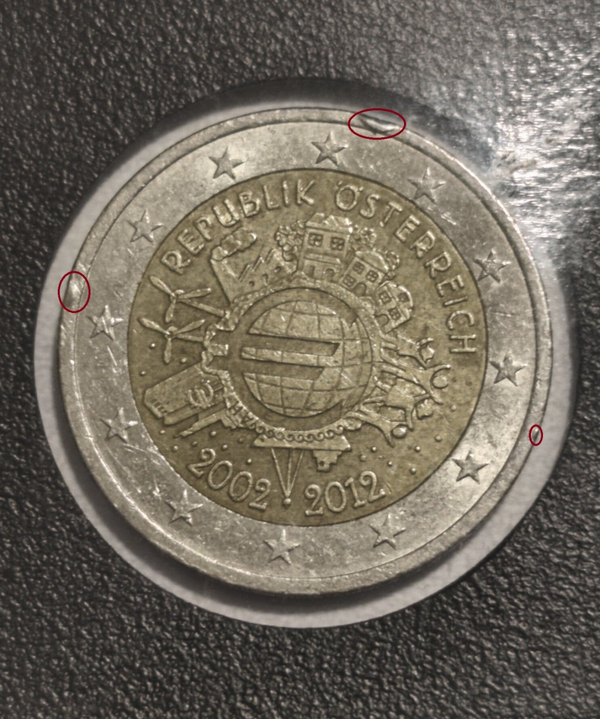 Moneda Conmemorativa Austria 2002/2012