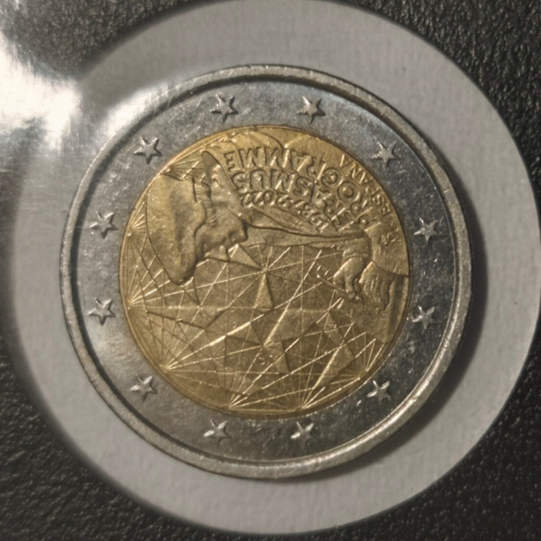 Moneda Conmemorativa España, Erasmos, 2022