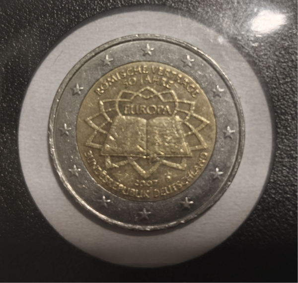 Moneda Conmemorativa Alemania Ceca "D" 2007