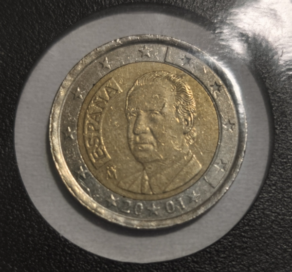 Moneda España 2001