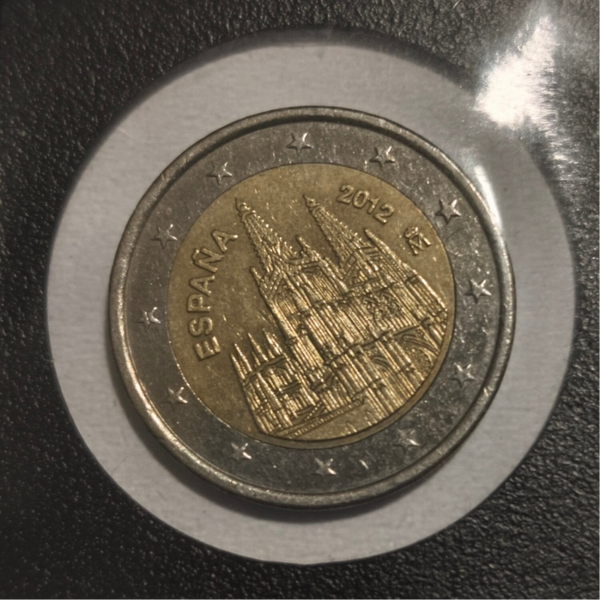 Moneda Conmemorativa España, 2012