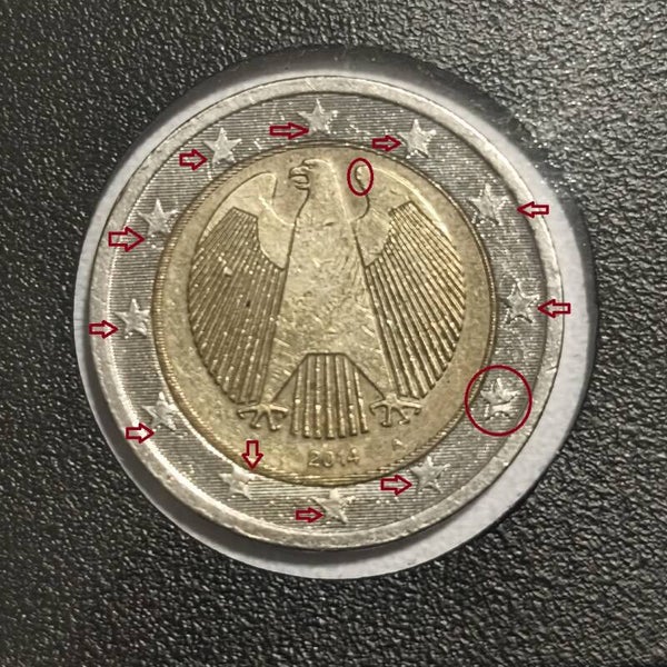 Buscas monedas Alemanas con defecto pinche aquí.