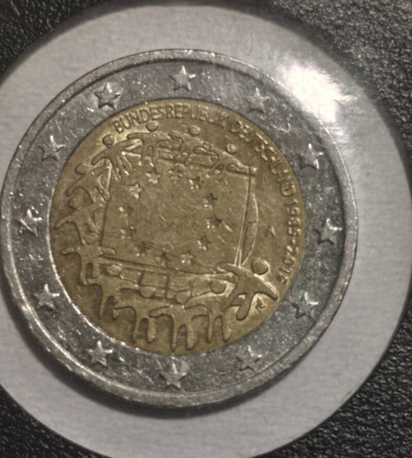 Moneda Alemania, 2€, Conmemorativa, 1985/2015, "A"