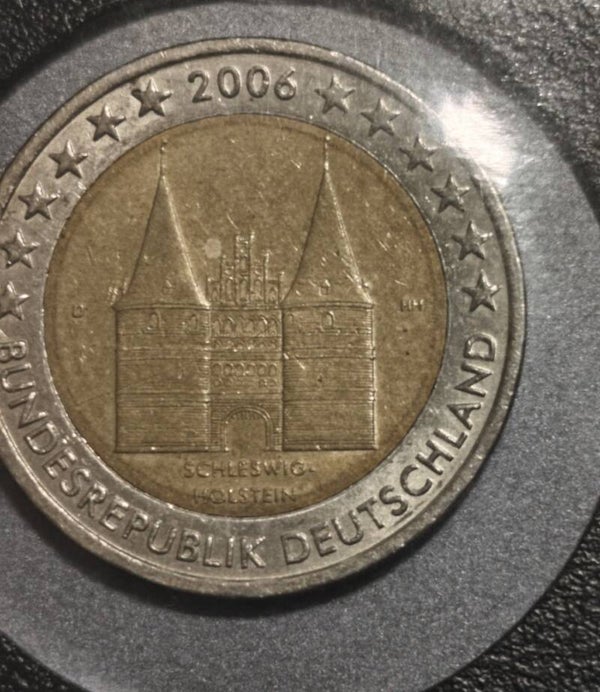 Moneda Alemania, Conmemorativa, 2006, Ceca "D"