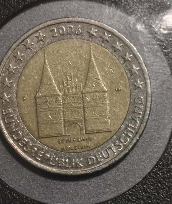 Moneda Conmemorativa, 2006, Ceca "F" con Error
