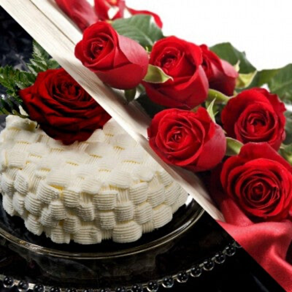 Bouquet + torta