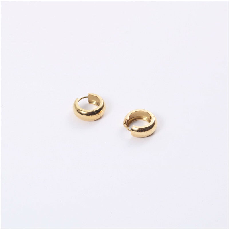 Bold Hoops Gold