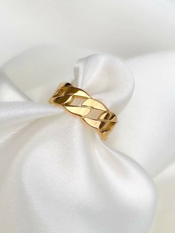Cubano Ring Gold