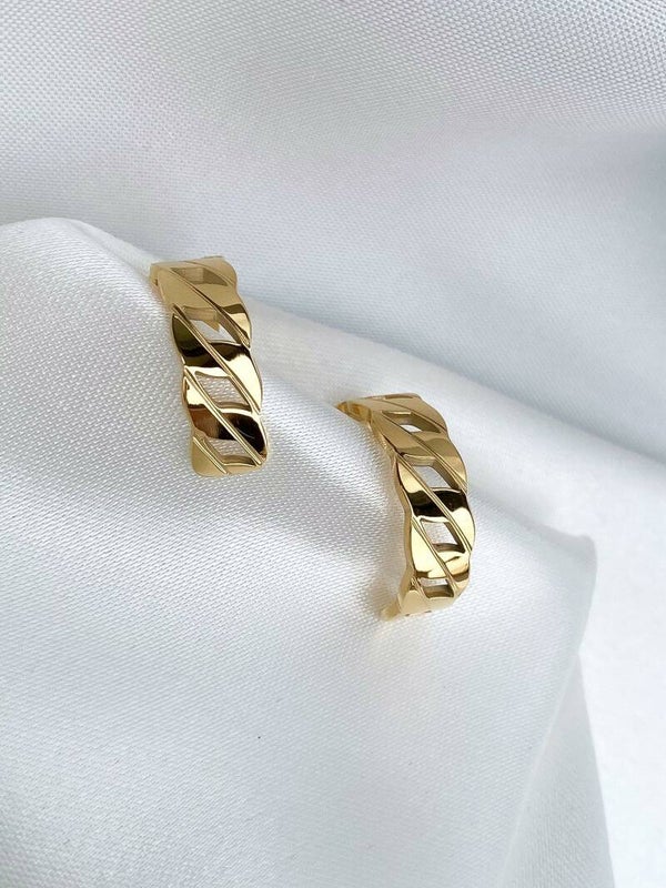Cubano Earring Gold