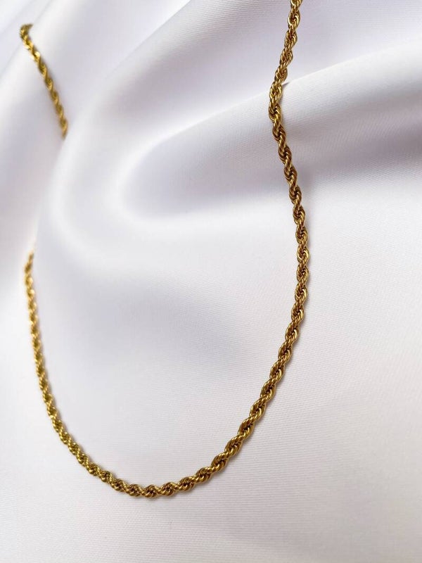 Twist Necklace Gold