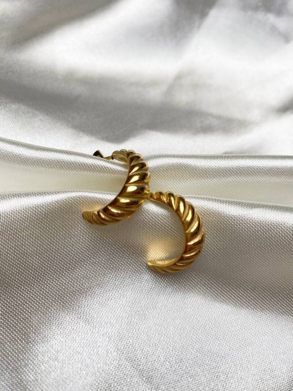 Rope Hoops Earrings