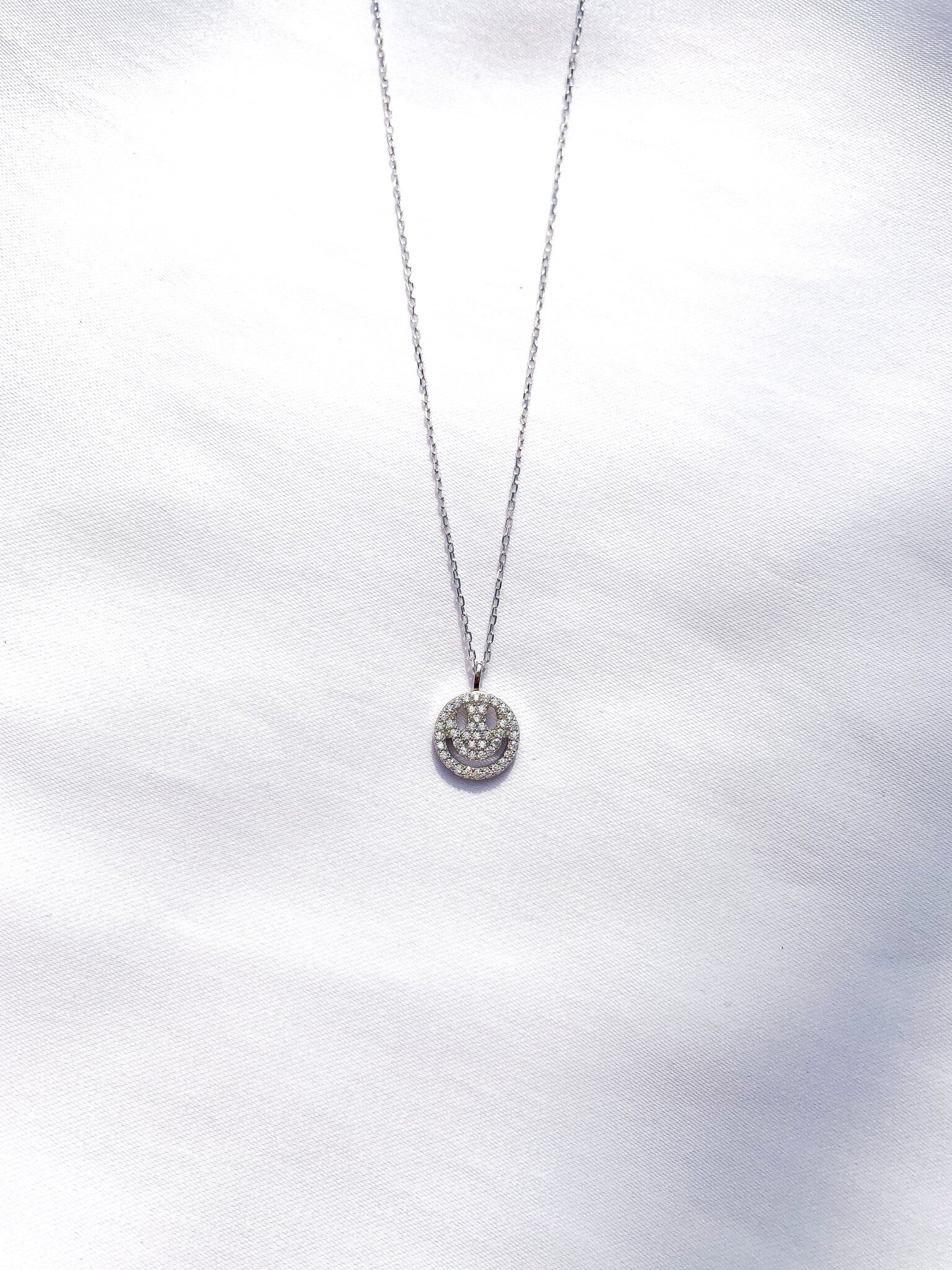 Smiley face necklace